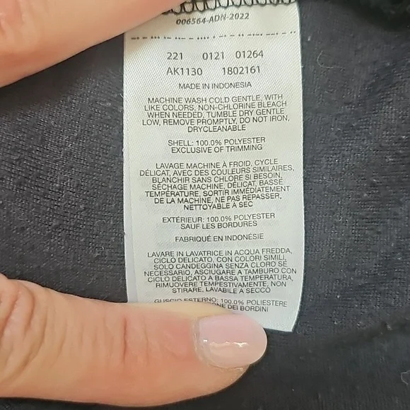 Columbia Black Textured Pullover Womens L Athleisure Activewear Athletic EUC - Picture 11 of 12